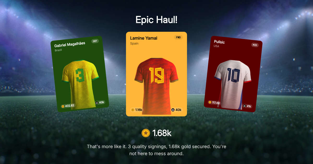Shared Pack Reveal